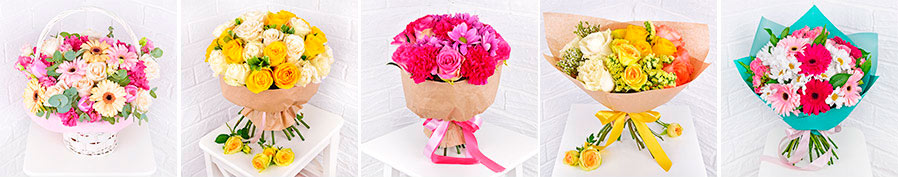 Букеты с доставкой в Пыть-Яхе от Гранд-Флора